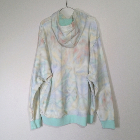 Nike pastel tie dye sweatsuit matching set. Unique alien embroidered design 2XL - Picture 4 of 15